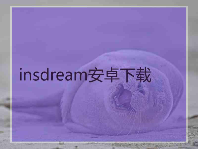 insdream安卓下载