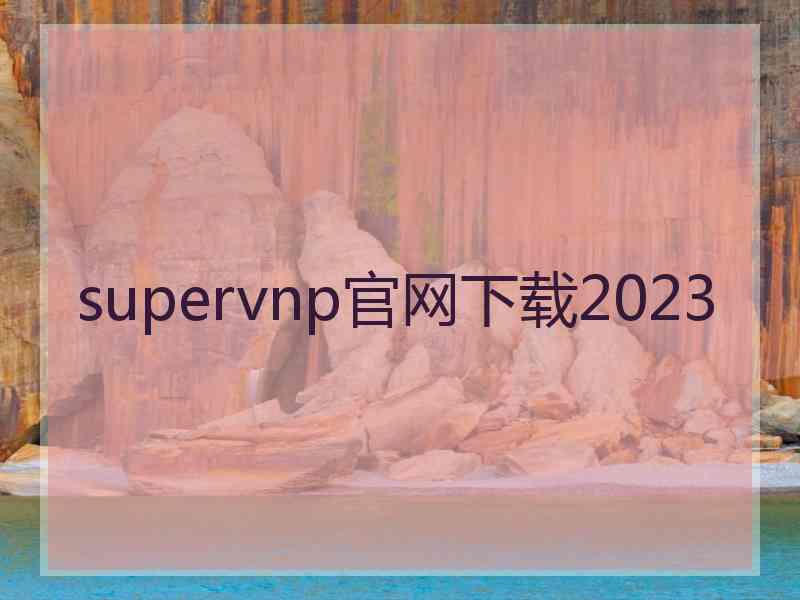 supervnp官网下载2023