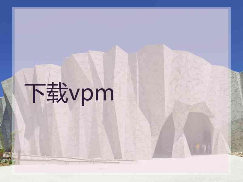 下载vpm