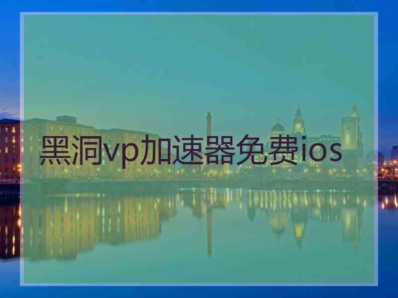 黑洞vp加速器免费ios