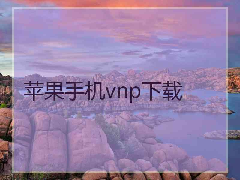 苹果手机vnp下载