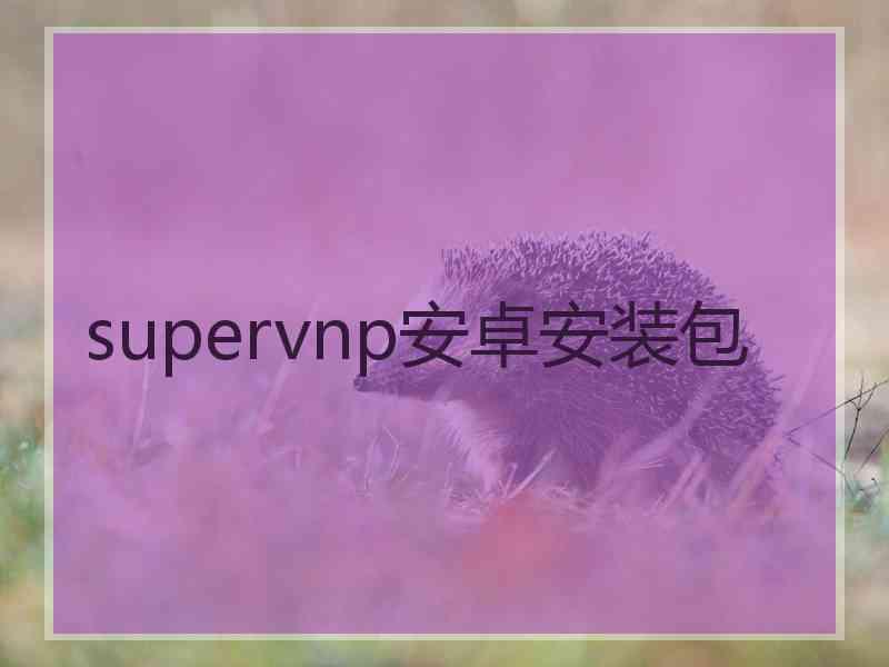 supervnp安卓安装包