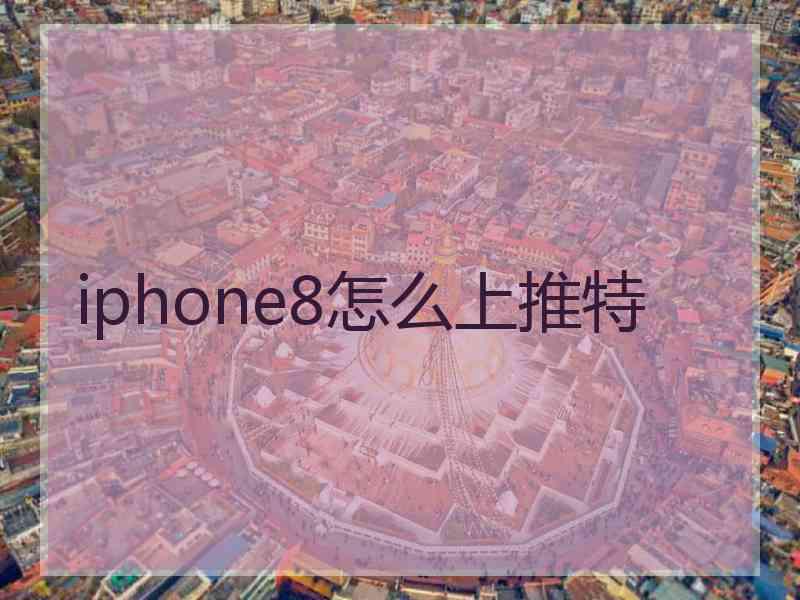 iphone8怎么上推特