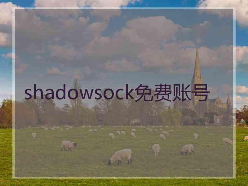 shadowsock免费账号