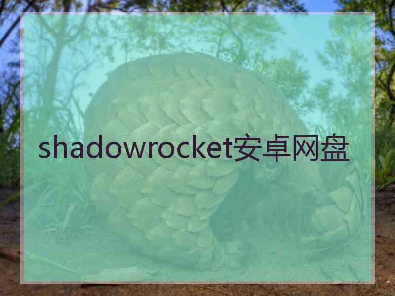 shadowrocket安卓网盘