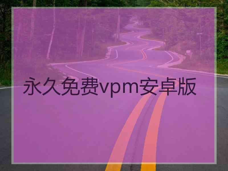 永久免费vpm安卓版